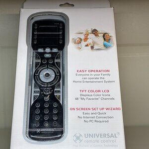 New In Box Digital Universal Remote Control URC R50 Controls 18 Devices